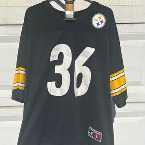 Logo Athletic Jerome Bettis Pittsburgh Steelers Jersey
